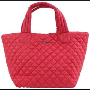MZ Wallace Medium Red Metro Tote
